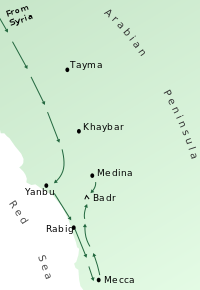 Файл:Badr campaign.svg